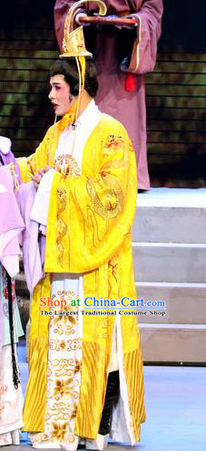 Fu Gui Rong Hua Chinese Sichuan Opera Crown Prince Hao Tian Apparels Costumes and Headpieces Peking Opera Highlights Xiaosheng Garment Young Male Clothing