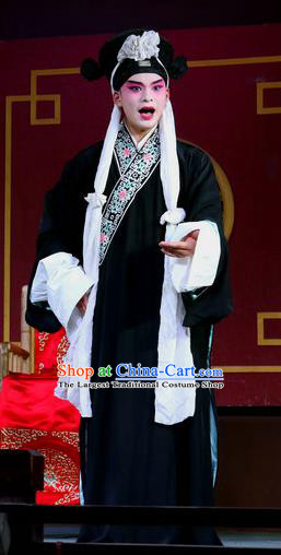 Jin Dian Jing Song Chinese Sichuan Opera Xiaosheng Apparels Costumes and Headpieces Peking Opera Highlights Garment Niche Han Feng Clothing