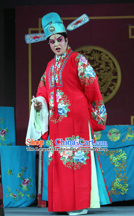 Hu Xian Hen Chinese Sichuan Opera Scholar Shi Huaiyu Apparels Costumes and Headpieces Peking Opera Highlights Young Male Garment Niche Clothing