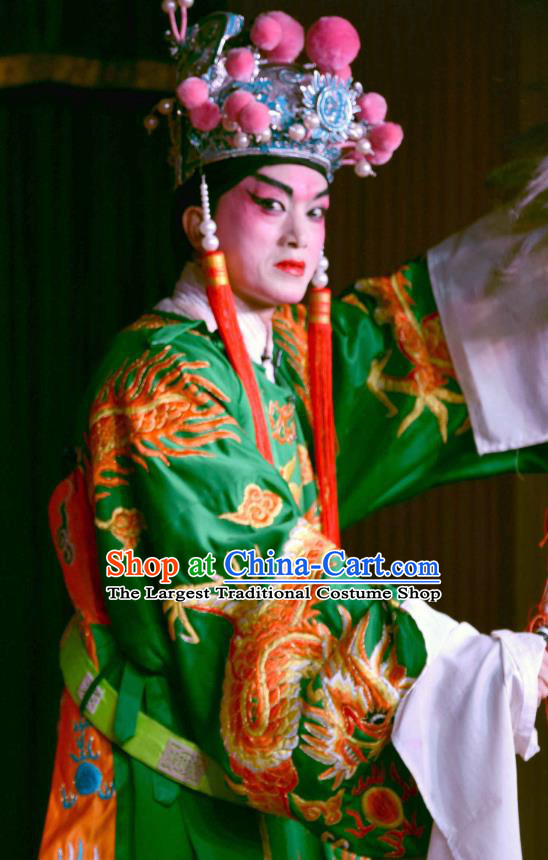 Chinese Sichuan Opera Court Servant Apparels Costumes and Headpieces Peking Opera Highlights Eunuch Chen Lin Garment Clothing