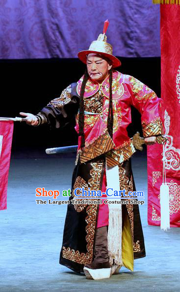 Gui Men Chinese Sichuan Opera General Apparels Costumes and Headpieces Peking Opera Highlights Martial Male Garment Clothing