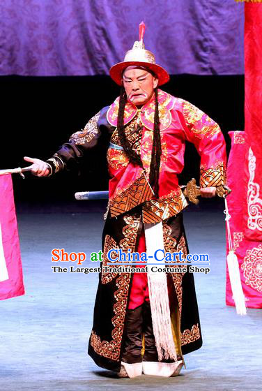 Gui Men Chinese Sichuan Opera General Apparels Costumes and Headpieces Peking Opera Highlights Martial Male Garment Clothing