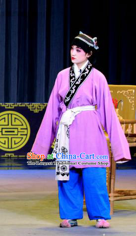 Chinese Sichuan Opera Young Boy Apparels Costumes and Headpieces Peking Opera Highlights Livehand Garment Clothing