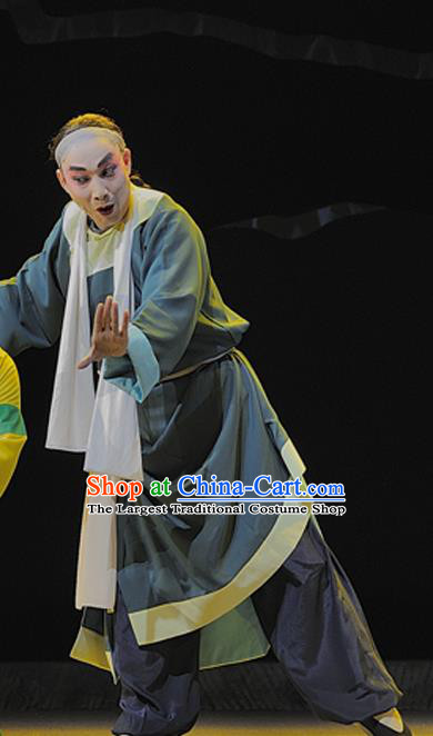 Legend of Chen Mapo Chinese Sichuan Opera Young Man Apparels Costumes and Headpieces Peking Opera Highlights Garment Xiaosheng Chen Fuchun Clothing