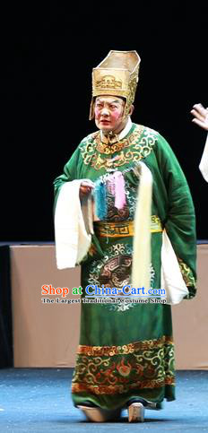 Shi Jiu Taibai Chinese Sichuan Opera Eunuch Gao Lishi Apparels Costumes and Headpieces Peking Opera Highlights Garment Clown Clothing