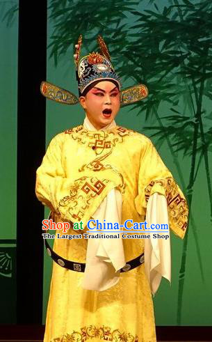 Chun Qiu Bi Chinese Bangzi Opera General Wang Jinlong Apparels Costumes and Headpieces Traditional Hebei Clapper Opera Young Male Garment Xiaosheng Clothing