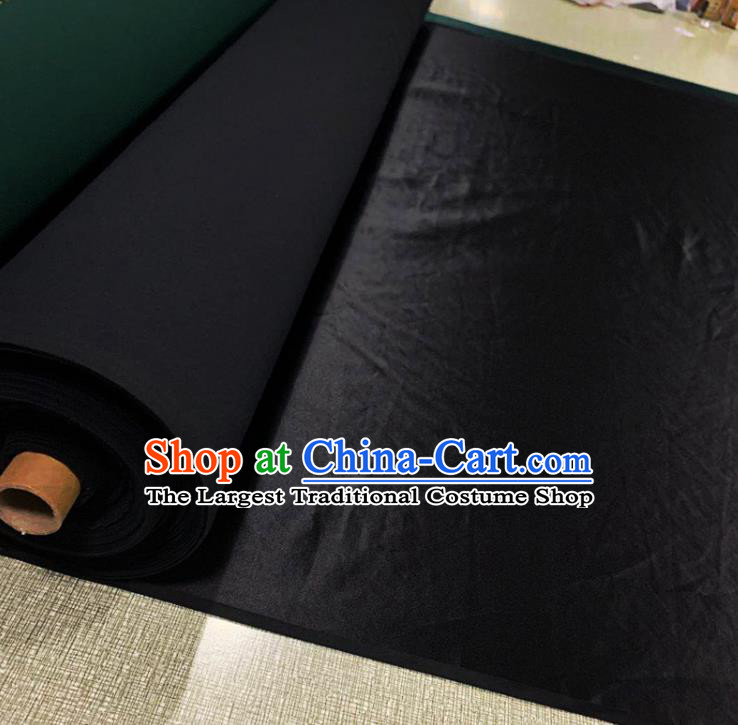 Chinese Cheongsam Classical Black Watered Gauze Asian Top Quality Silk Material Cloth Fabric