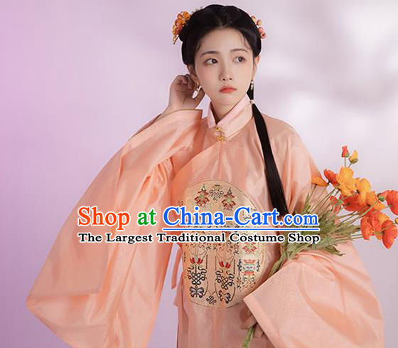 China Ming Dynasty Royal Princess Historical Clothing Ancient Palace Beauty Dress Traditional Hanfu Apparels
