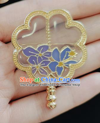 Handmade China Orchid Brooch Accessories Cheongsam Breastpin Classical Jewelry
