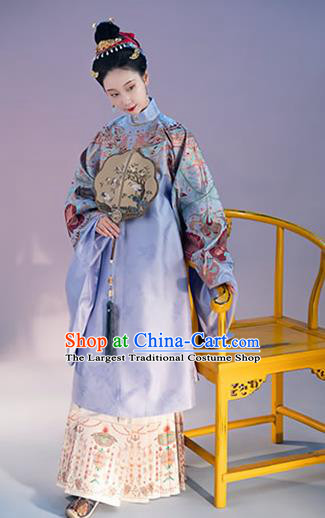 China Traditional Ming Dynasty Noble Countess Historical Clothing Ancient Imperial Consort Costumes for Woman