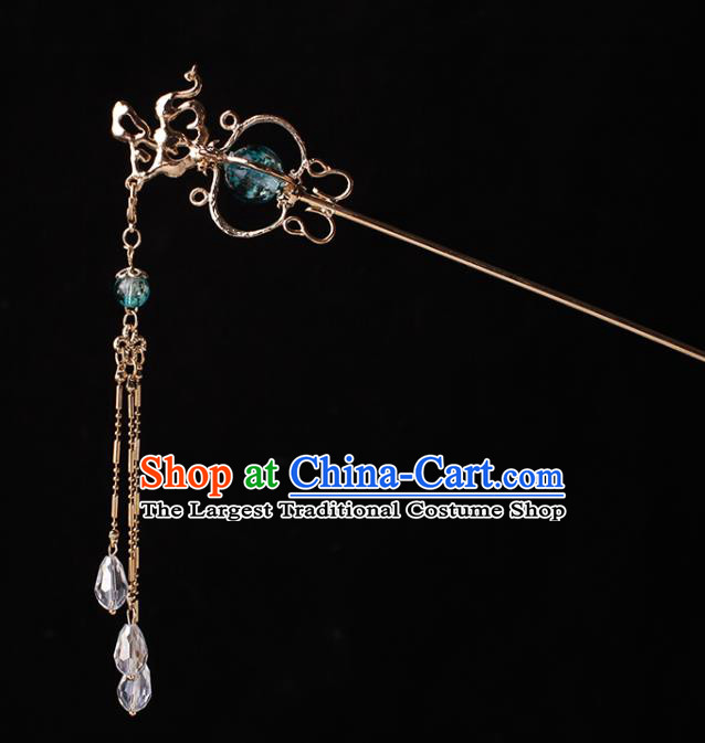 Traditional China Hanfu Hair Stick Ancient Princess Tassel Hairpin