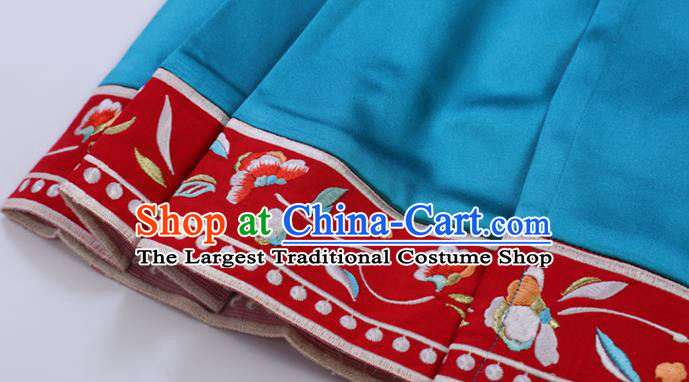 China Traditional Ming Dynasty Noble Woman Historical Costumes Ancient Imperial Concubine Embroidered Hanfu Clothing