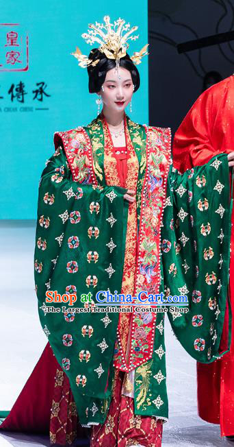 China Ancient Noble Woman Hanfu Dress Traditional Song Dynasty Wedding Historical Clothing Complete Set