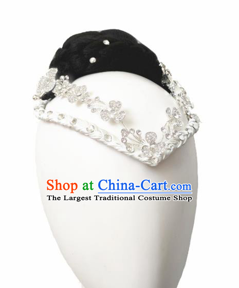 Traditional China Fan Dance Wig Chignon Classical Dance Hair Accessories