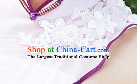 Traditional China Woman Fan Dance Costume Classical Dance Stage Show Dress