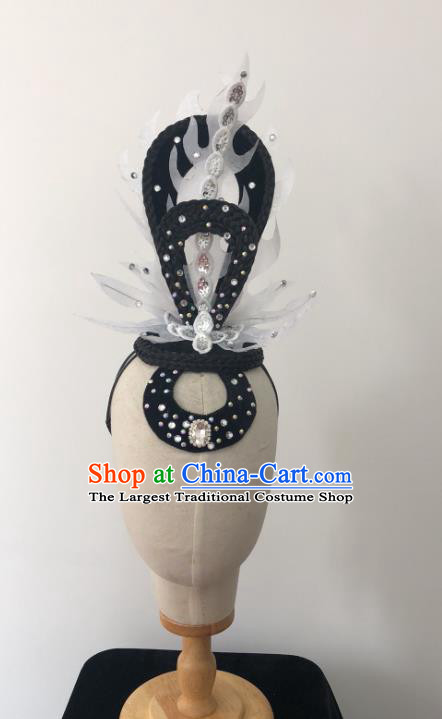 China Traditional Fish Dance Headwear Classical Dance Stage Performance Hair Accessories