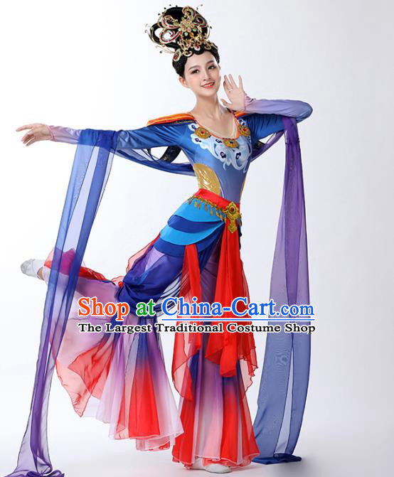 China Classical Dance Clothing Spring Festival Gala Dance Outfits Traditional Flying Apsaras Stage Performance Costume