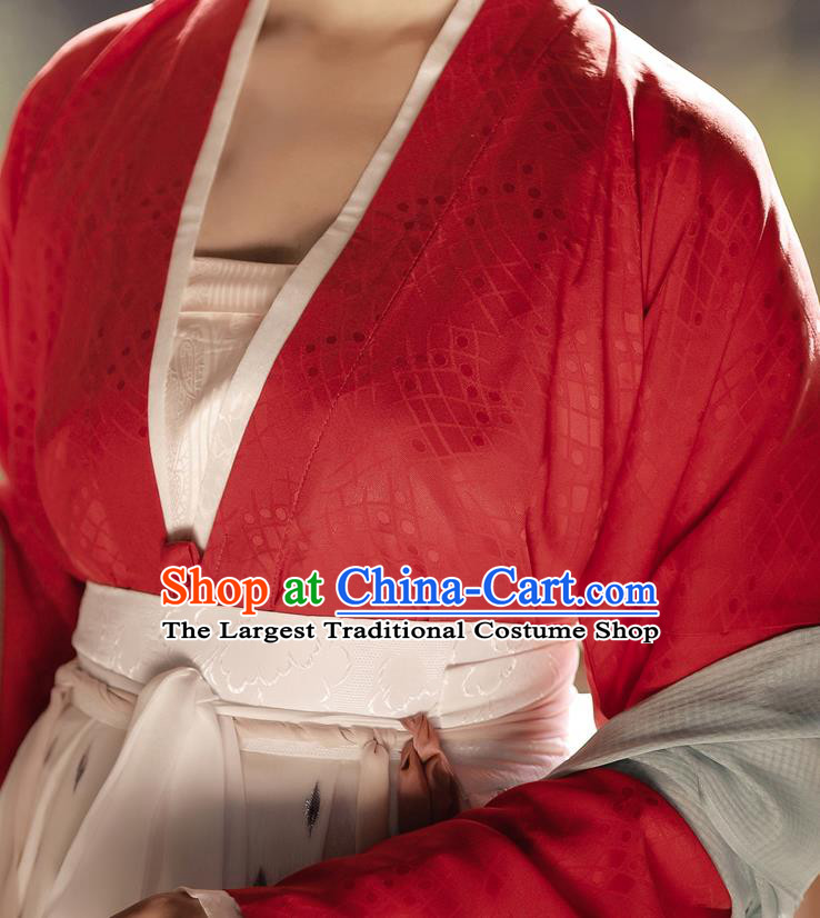 China Ancient Palace Lady Clothing Traditional Hanfu Dress Song Dynasty Noble Mistress Historical Costumes