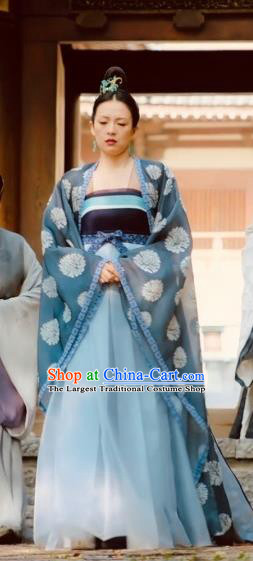 China Ancinet Hanfu Dress Clothing Drama The Rebel Princess Zhang Ziyi Garment Costumes and Headdress