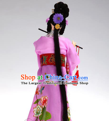 Handmade Traditional China Beijing Silk Figurine - the Four Great Beauties Diao Chan