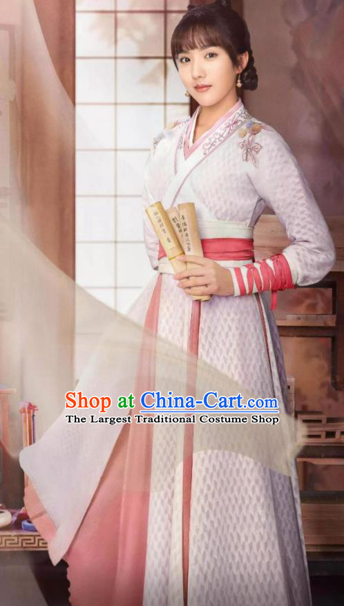 Chinese Traditional Hanfu Apparels Drama The Imperial Coroner Chu Chu Clothing Ancient Post Mortem Examiner Garment Costumes