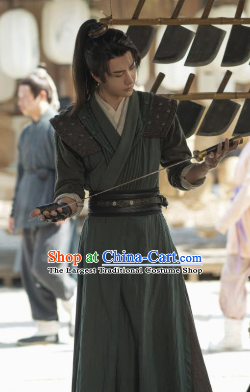 China Traditional Hanfu Apparels Wuxia Drama The Legend of Fei Xie Yun Clothing Ancient Swordsman Garment Costumes
