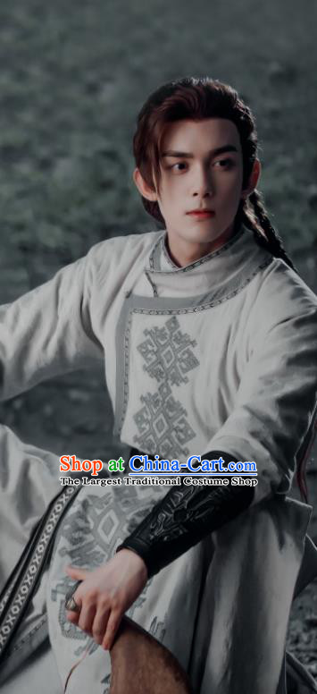 Chinese Traditional Hanfu Robe Drama The Long Ballad Ashile Sun Clothing Ancient Swordsman Garment Costumes