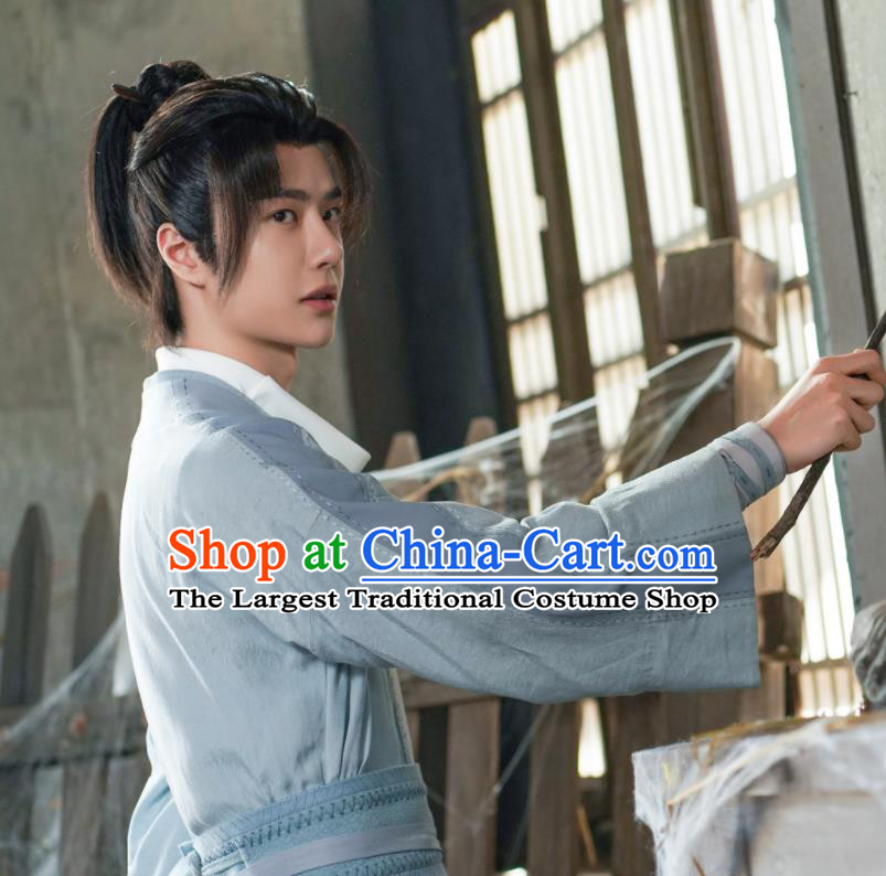 China Wuxia Drama The Legend of Fei Xie Yun Wang Yibo Clothing Ancient Swordsman Garment Costumes Traditional Hanfu Apparels