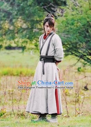 China Traditional Hanfu Apparels Wuxia Drama The Legend of Fei Xie Yun Clothing Ancient Young Swordsman Garment Costumes