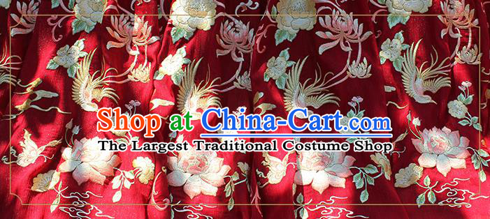 China Ancient Palace Lady Red Hanfu Dress Traditional Jin Dynasty Wedding Historical Costumes Embroidered Clothing Complete Set