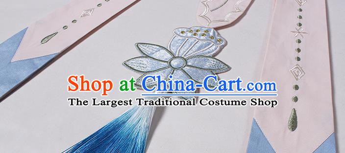 China Ancient Ming Dynasty Court Beauty Hanfu Dress Clothing Complete Set