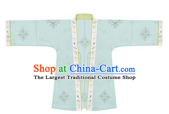 Traditional China Ancient Village Girl Hanfu Dress Garment Song Dynasty Young Lady Historical Costumes