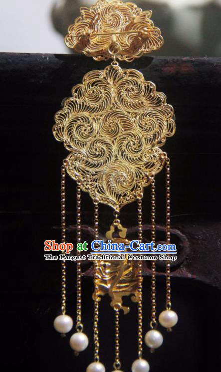 China Traditional Filigree Jewelry Necklace Accessories Qing Dynasty Cloisonne Peony Necklet Pendant