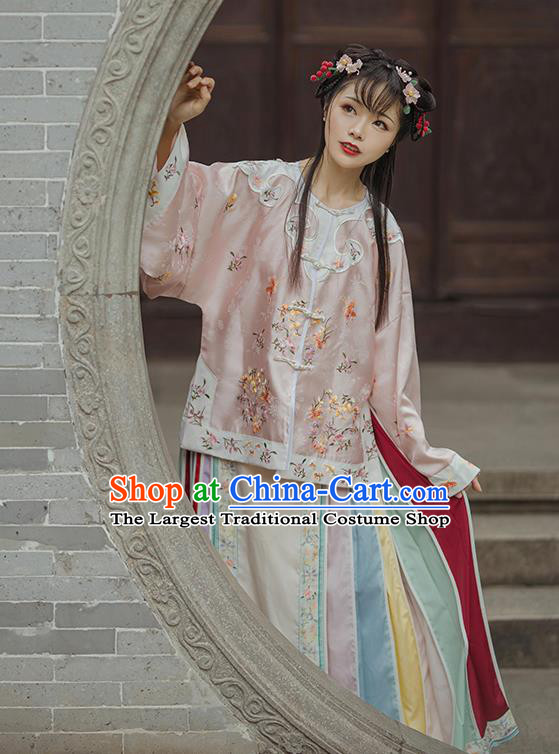 China Ancient Royal Princess Embroidered Clothing Traditional Qing Dynasty Manchu Historical Costumes for Women