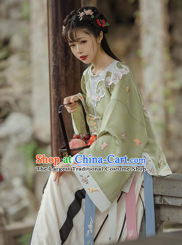 China Ancient Palace Princess Historical Costumes Traditional Qing Dynasty Manchu Infanta Clothing Complete Set