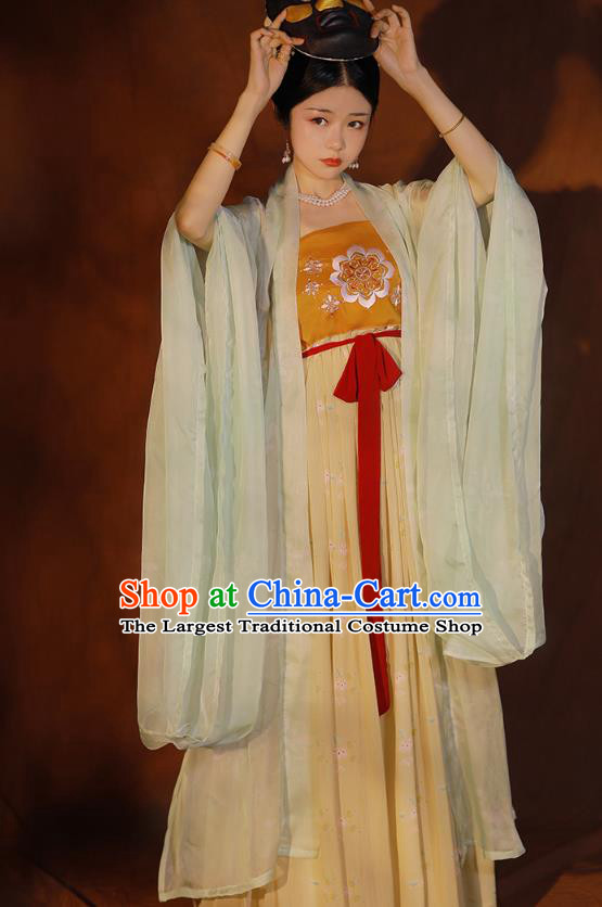 China Ancient Court Infanta Hanfu Dress Clothing Traditional Tang Dynasty Princess Tai Ping Historical Costume