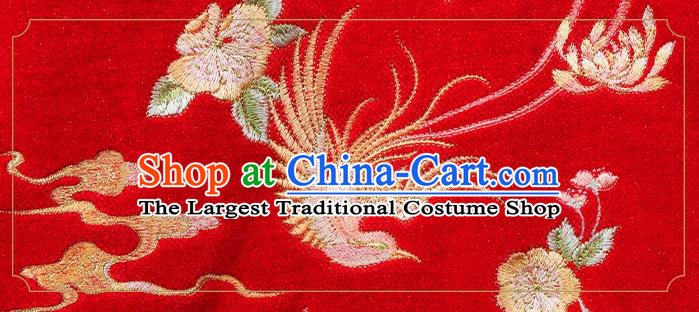 China Ancient Imperial Consort Red Cape Clothing Traditional Ming Dynasty Noble Mistress Costume