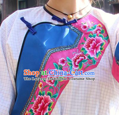 Chinese Xiangxi Hmong Ethnic Folk Dance Costumes Miao Nationality Female Informal Clothing and Hat