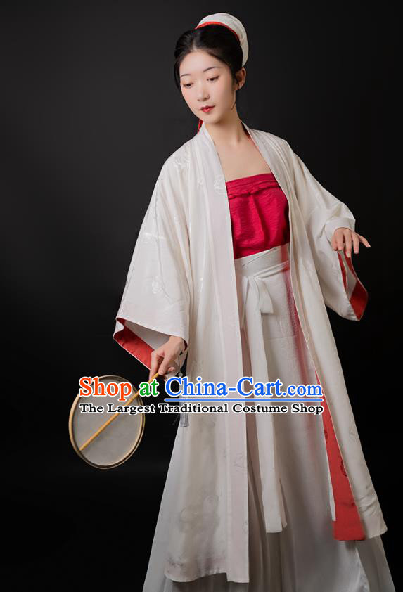 China Traditional Song Dynasty Royal Infanta Clothing Ancient Palace Princess Hanfu Dress for Women