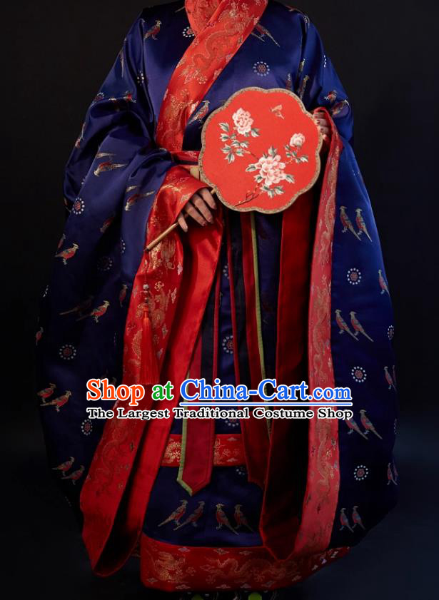 Chinese Traditional Ming Dynasty Court Woman Historical Costumes Ancient Empress Clothing