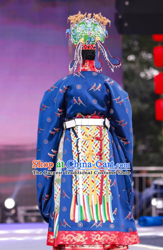 Chinese Traditional Ming Dynasty Court Woman Historical Costumes Ancient Empress Clothing