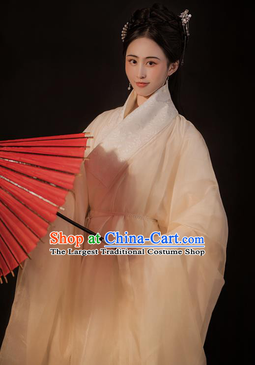Chinese Ancient Patrician Lady Clothing Traditional Ming Dynasty Palace Princess Hanfu Dress