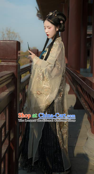 China Traditional Tang Dynasty Historical Clothing Ancient Imperial Concubine Hanfu Dress Apparels