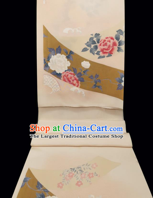 Asian Japan Classical Brocade Traditional Silk Fabric Japanese Kimono Tapestry Drapery