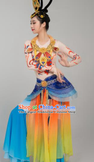 China Flying Apsaras Dance Dress Classical Dance Stage Performance Costume