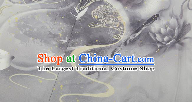 China Traditional Ming Dynasty Princess Hanfu Clothing Ancient Nobility Beauty Embroidered Costumes Full Set