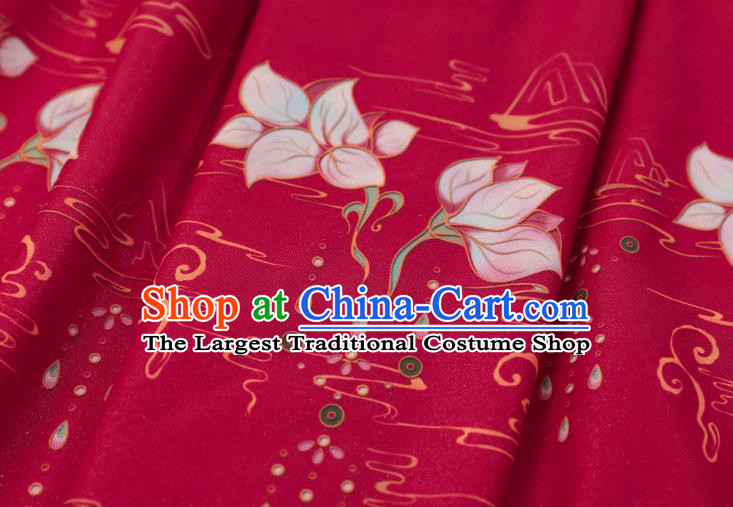 China Ancient Palace Lady Red Hanfu Dress Clothing Traditional Tang Dynasty Wedding Historical Costumes Full Set