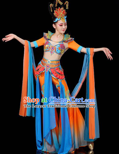 China  Flying Apsaras Dance Clothing Classical Dance Dress Traditional Stage Performance Garment