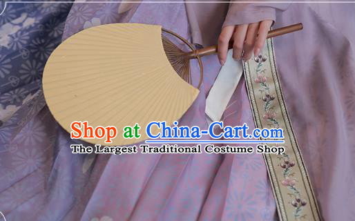 China Ancient Nobility Female Purple Hanfu Dress Clothing Traditional Song Dynasty Historical Costumes Full Set