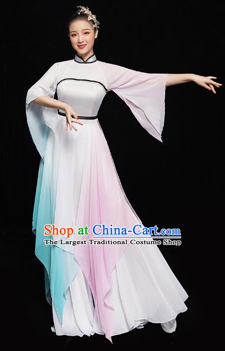 Chinese Traditional Umbrella Dance Costumes Classical Dance Clothing Palace Fan Dance Dress